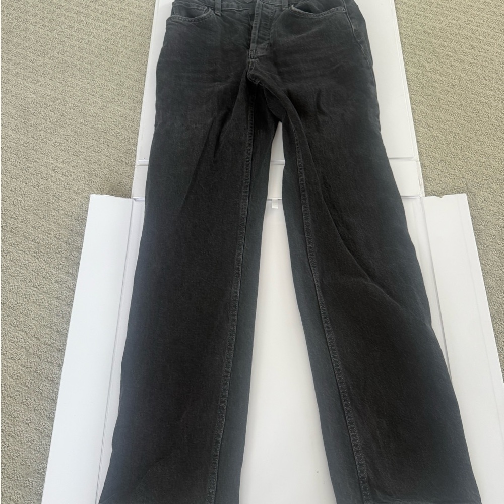 Rails Charcoal Straight Leg Jeans